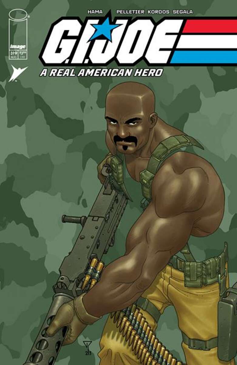 GI JOE A REAL AMERICAN HERO #319 CVR C | 1:10 RATIO INCENTIVE PORTELA VAR | IMAGE COMICS | AUGUST 2025