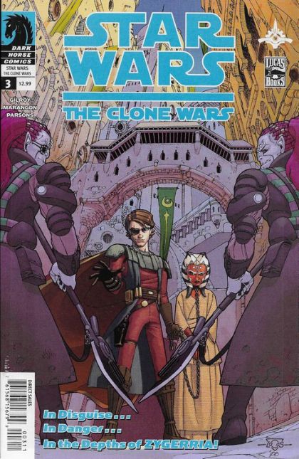 STAR WARS: THE CLONE WARS #3 | DARK HORSE COMICS | 2008 | A