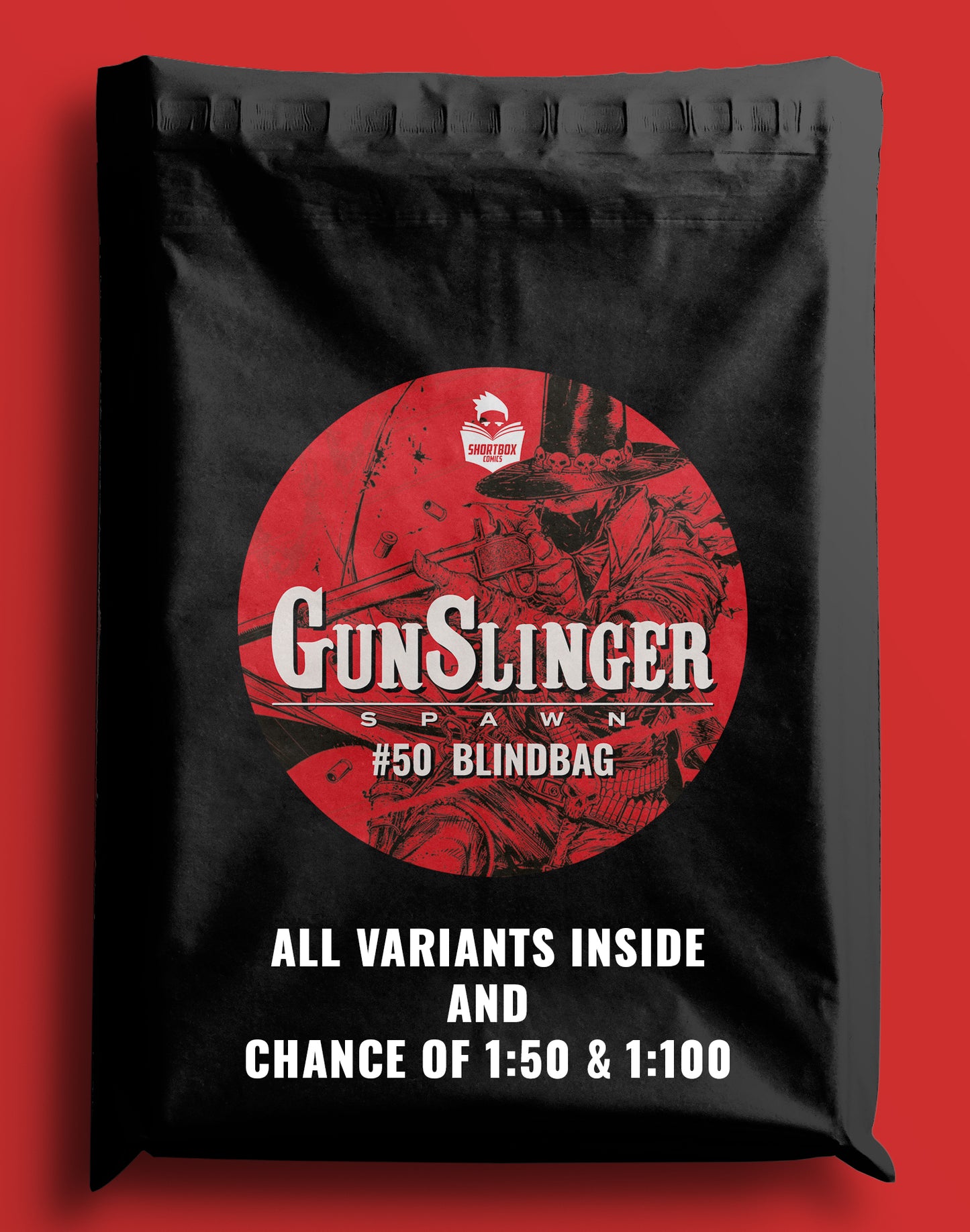 PRESALE: BLIND BAG GUNSLINGER SPAWN #50 | ALL 4 VARIANTS AND CHANCE ON 1:50 AND 1:100 | IMAGE COMICS | JAN 2026