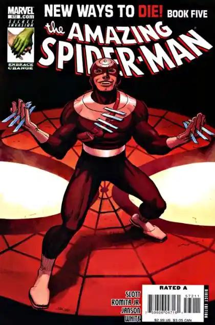 THE AMAZING SPIDER-MAN, VOL. 2 #572 | MARVEL COMICS | 2008 | A  | 🔑