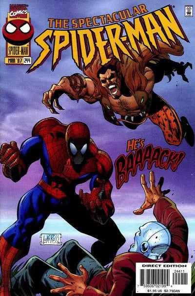 THE SPECTACULAR SPIDER-MAN, VOL. 1 #244 | MARVEL COMICS | 1997 | A