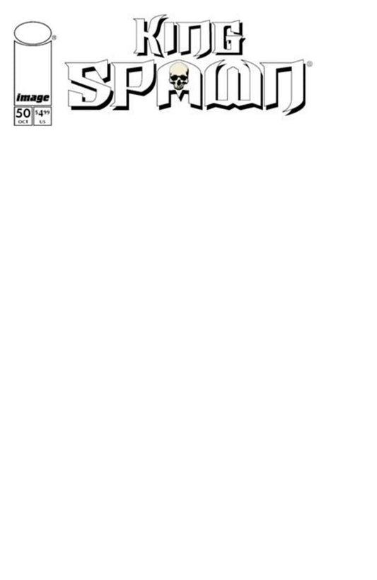 KING SPAWN #50 CVR C BLANK SKETCH VAR | IMAGE COMICS | OCTOBER 2025