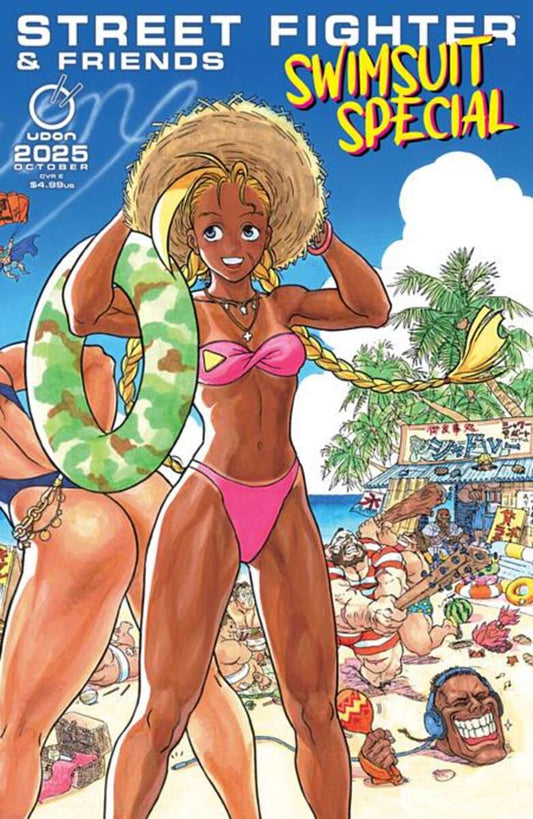 2025 STREET FIGHTER & FRIENDS SWIMSUIT SPECIAL #1 | 1:5 RATIO INCENTIVE VAR | UDON ENTERTAINMENT | OCTOBER 2025
