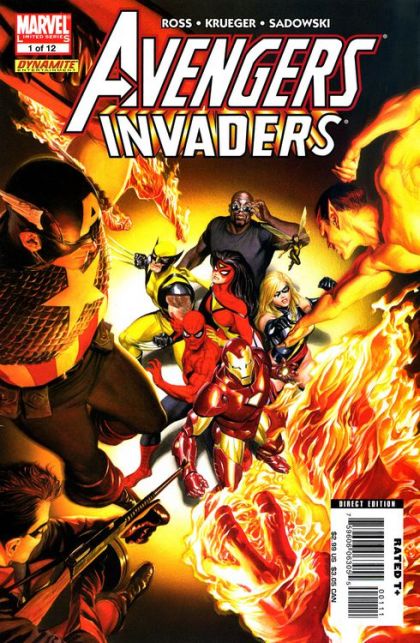 AVENGERS / INVADERS #1 | MARVEL COMICS | 2008 | A
