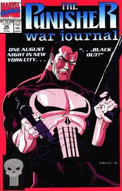 PUNISHER WAR JOURNAL, VOL. 1 #34 | MARVEL COMICS | 1991 | A |