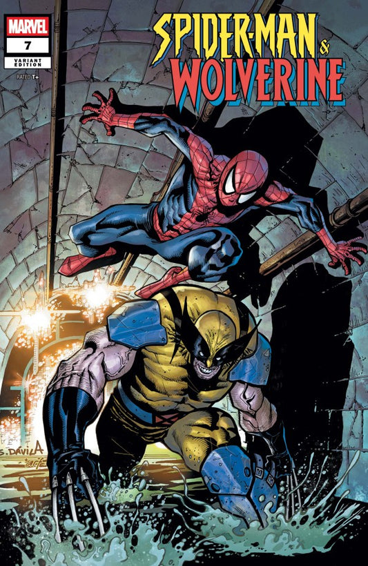 SPIDER-MAN & WOLVERINE #7  | 1:25 RATIO INCENTIVE DAVILA | MARVEL | NOVEMBER 2025
