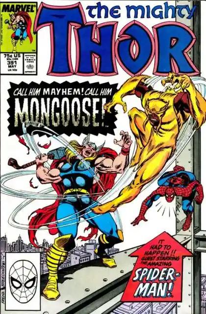 THOR, VOL. 1 #391 | MARVEL COMICS | 1988 | A  | 1ST APP. OF ERIC MASTERSON | WANTED KEY ISSUES 🔑