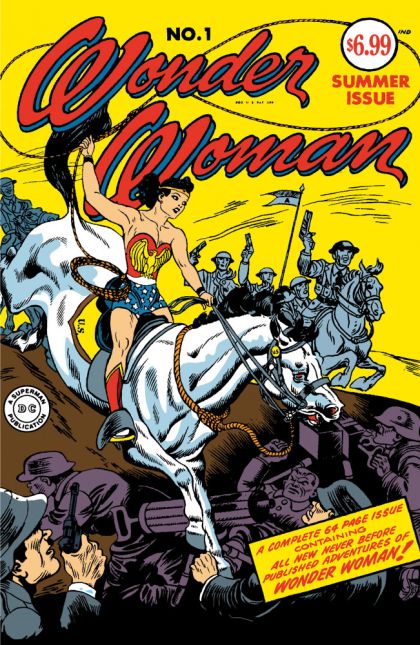 WONDER WOMAN #1 (1942) FACSIMILE EDITION CVR A HARRY G PETER | DC COMICS | NOVEMBER 2023