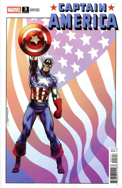 CAPTAIN AMERICA #3 BRENT ANDERSON HIDDEN GEM VARIANT | MARVEL | SEPTEMBER 2025