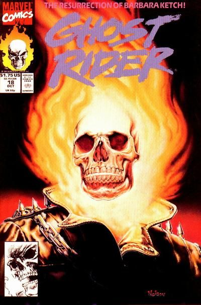GHOST RIDER, VOL. 2 #18 | MARVEL COMICS | 1991 | A