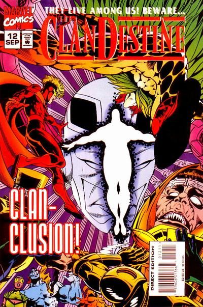 THE CLANDESTINE, VOL. 1 #12 | MARVEL COMICS | 1995