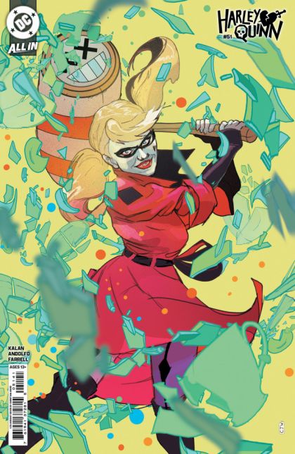 HARLEY QUINN #51 CVR E  | 1:25 RATIO INCENTIVE WARD CARD STOCK VAR | DC COMICS | MAY 2025