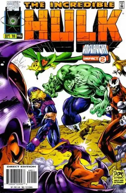 THE INCREDIBLE HULK, VOL. 1 #445 | MARVEL COMICS | 1996 | A