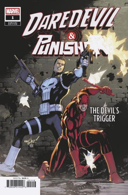 DAREDEVIL/PUNISHER: THE DEVIL'S TRIGGER #1 | 1:25 RATIO INCENTIVE |  MARQUEZ VARIANT | MARVEL | NOVEMBER 2025