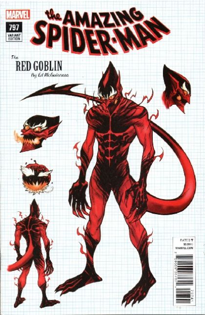 THE AMAZING SPIDER-MAN, VOL. 4 #797 | MARVEL COMICS | 2018 | D 1:25 RATIO INCENTIVE