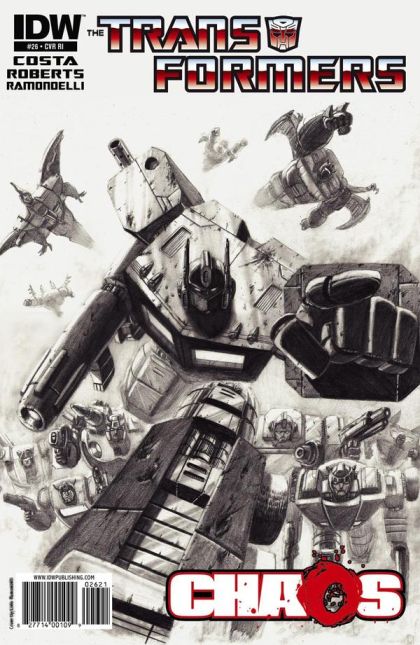 TRANSFORMERS ONGOING #26 | IDW PUBLISHING | 2011 | RETAILER INCENTIVE