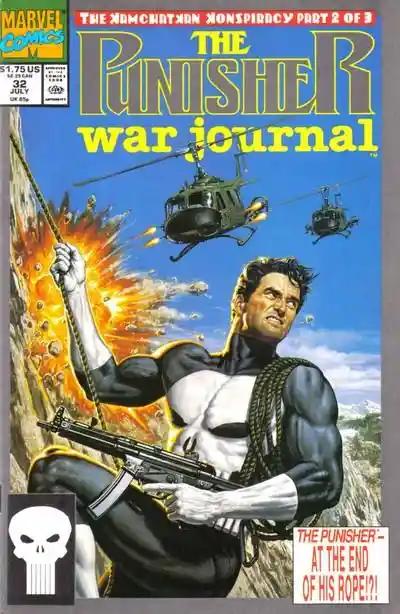 PUNISHER WAR JOURNAL, VOL. 1 #32 | MARVEL COMICS | 1991 | A