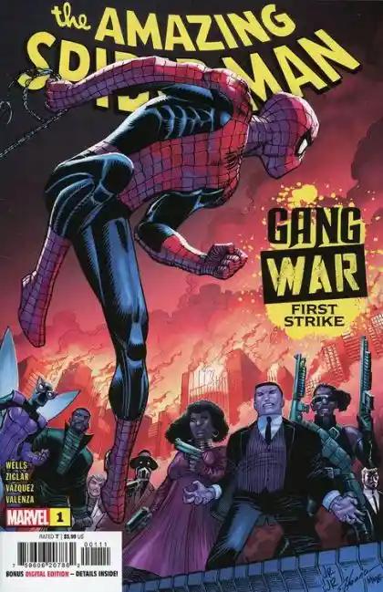 THE AMAZING SPIDER-MAN: GANG WAR - FIRST STRIKE #1 | MARVEL COMICS | 2024 | A
