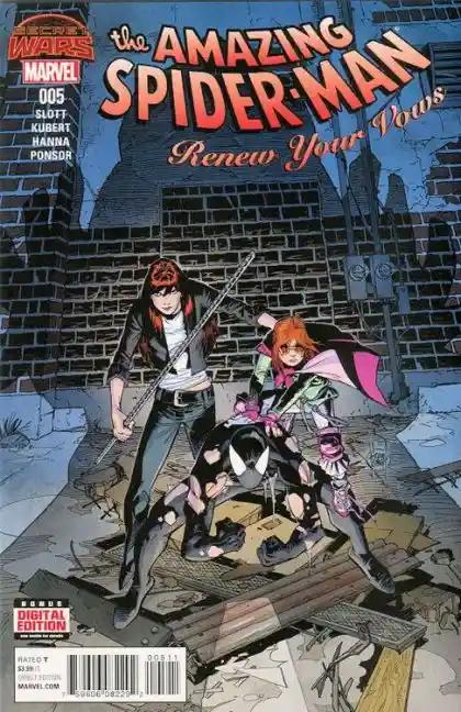THE AMAZING SPIDER-MAN: RENEW YOUR VOWS, VOL. 1 #5 | MARVEL COMICS | 2015 | A