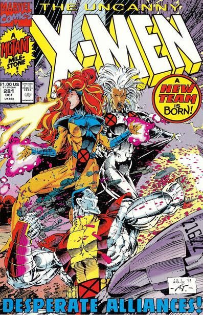 UNCANNY X-MEN, VOL. 1 #281 | MARVEL COMICS | 1991 | A  | 🔑