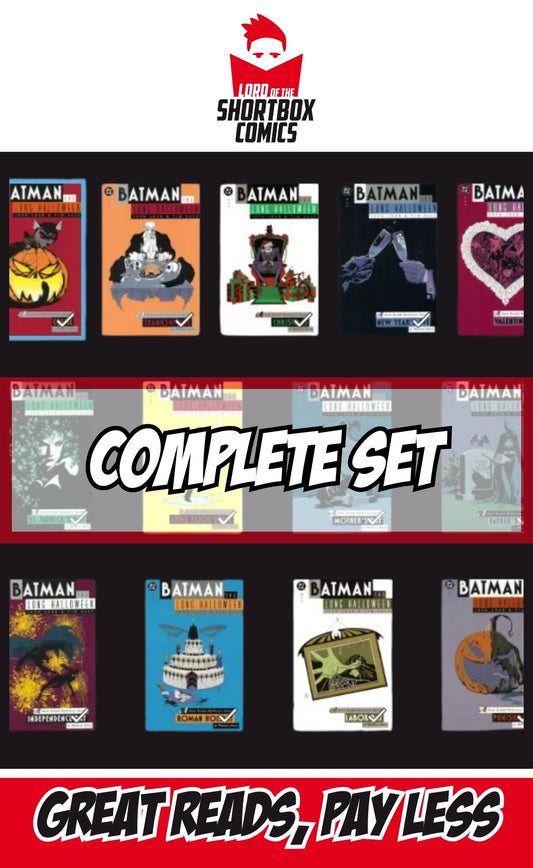 BATMAN: THE LONG HALLOWEEN ##1-13 | DC COMICS | 1996 | A | COMPLETE SETS