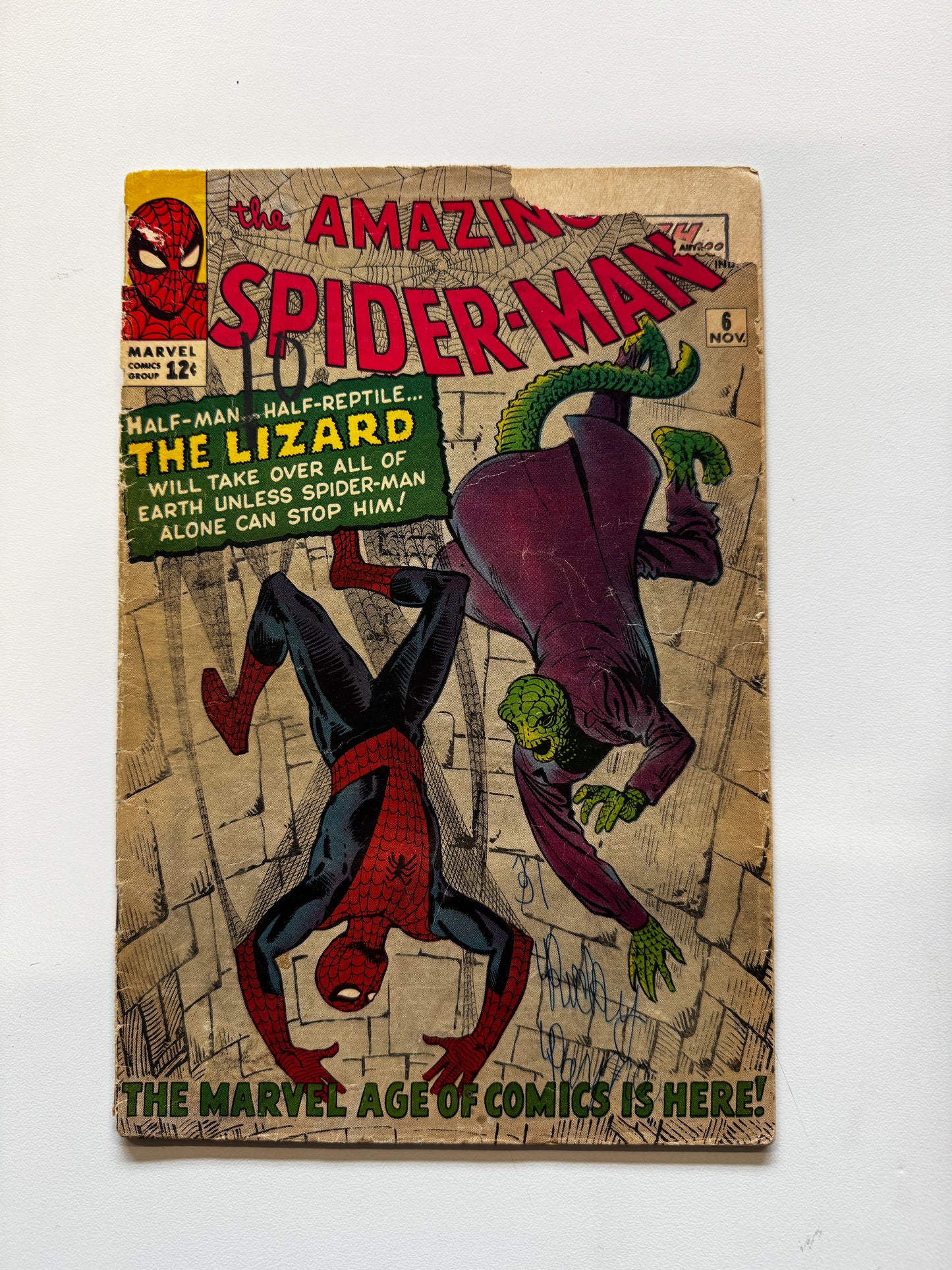 THE AMAZING SPIDER-MAN, VOL. 1 #6 | MARVEL COMICS | 1963 | A | EST GRADE FAIR 1.5