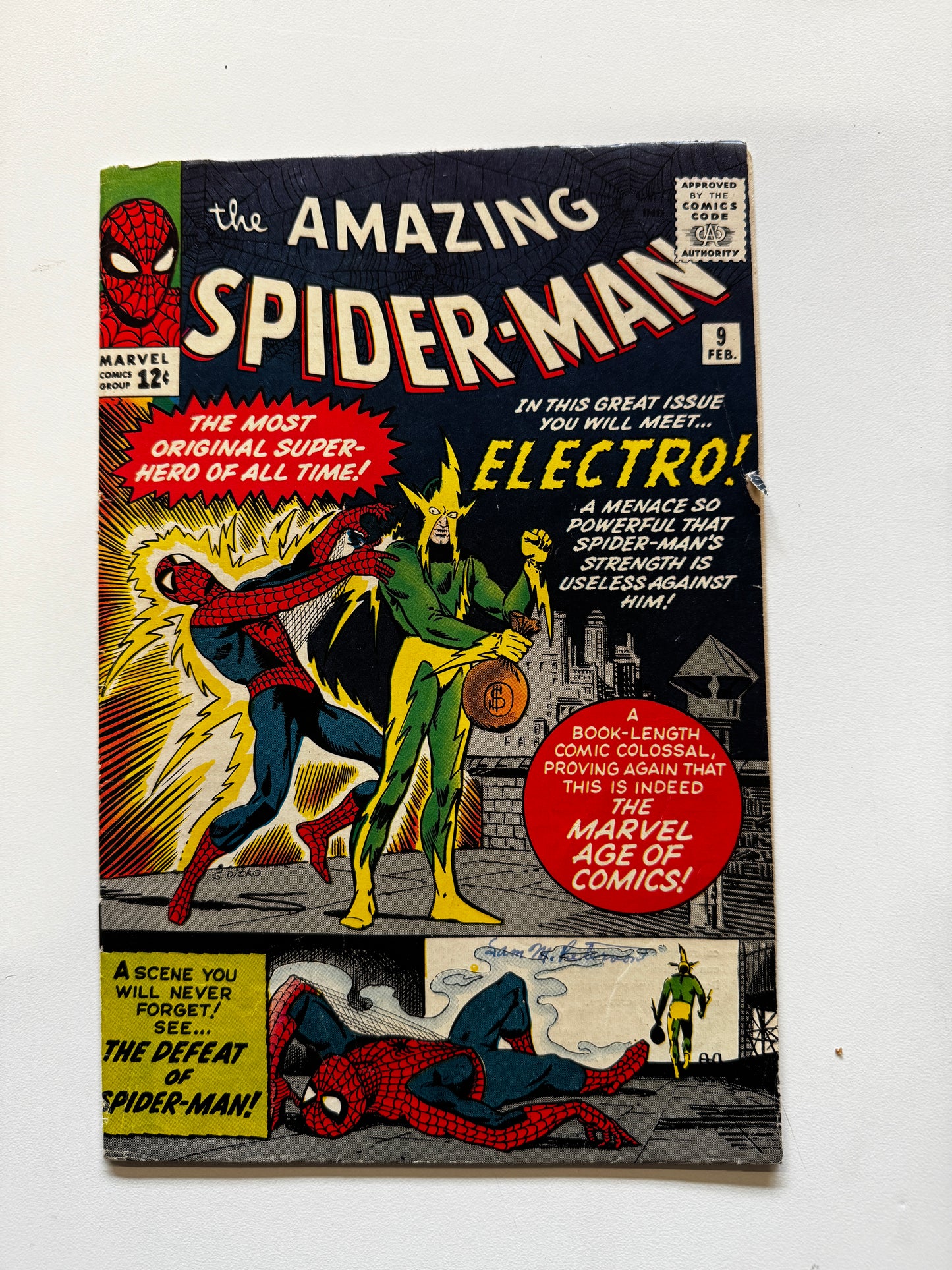 THE AMAZING SPIDER-MAN, VOL. 1 #9 | MARVEL COMICS | 1964 | EST GRADE VG/FN 5.0