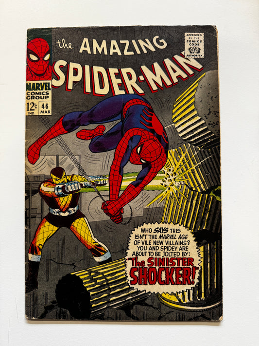 THE AMAZING SPIDER-MAN, VOL. 1 #46 | MARVEL COMICS | 1967 | EST GRADE VG- 3.5