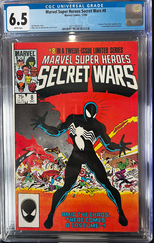 MARVEL SUPER HEROES SECRET WARS #8 |  6.5 FINE +  | MARVEL COMICS | 1992 | A |
