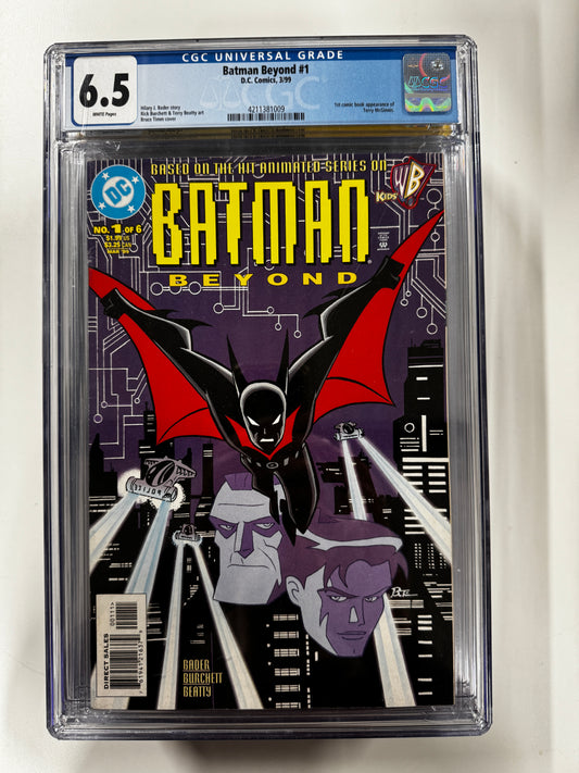 BATMAN BEYOND, VOL. 1 #1 | DC COMICS | 1999 | A | 6.5 GCG SLAB GRADED COMIC