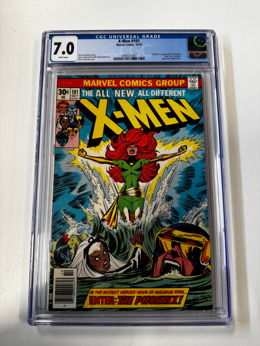 X-Men #101 | MARVEL COMICS | 1976 | A | 7.0 GCG SLAB GRADED COMIC