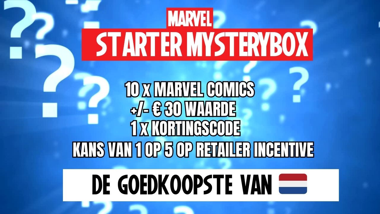 MARVEL STARTER MYSTERYBOX | 10 COMICS VOOR €11 EURO