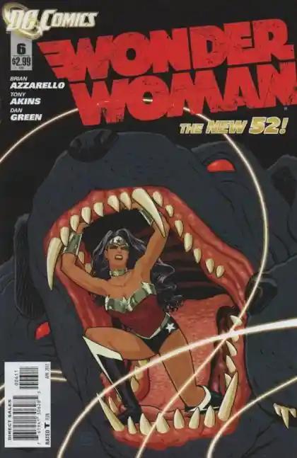 WONDER WOMAN, VOL. 4 #6 | DC COMICS | 2012 | A