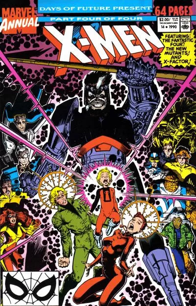THE UNCANNY X-MEN ANNUAL, VOL. 1 #14 | MARVEL COMICS | 1990 | A