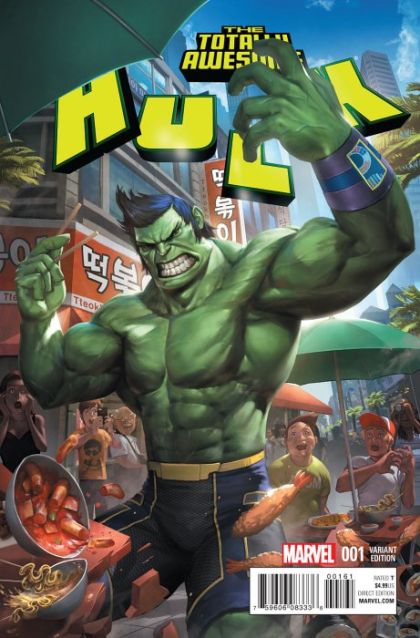 TOTALLY AWESOME HULK #1 | MARVEL COMICS | 2017 | F  1:25 RATIO INCENTIVE  | 🔑