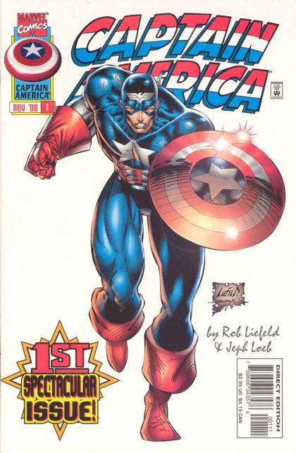 COMIC SET: CAPTAIN AMERICA, VOL. 2 ##1-13 | MARVEL COMICS | 1996 | A