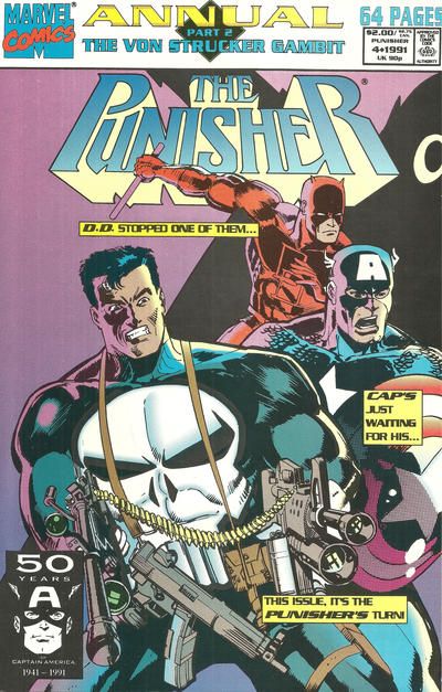 THE PUNISHER, VOL. 2 ANNUAL #4 | MARVEL COMICS | 1991 | A