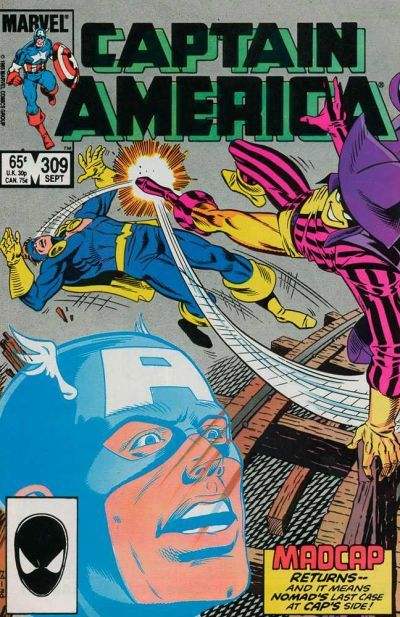 CAPTAIN AMERICA, VOL. 1 #309 | MARVEL COMICS | 1985 | A - Shortbox Comics