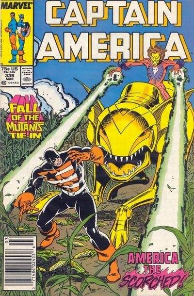 CAPTAIN AMERICA, VOL. 1 #339 | MARVEL COMICS | 1988 | B - Shortbox Comics