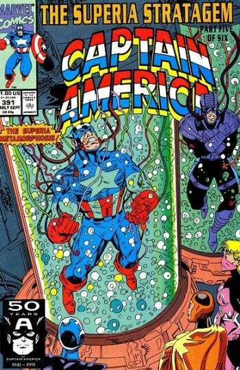 CAPTAIN AMERICA, VOL. 1 #391 | MARVEL COMICS | 1991 | A - Shortbox Comics