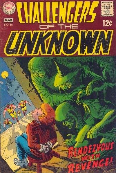 CHALLENGERS OF THE UNKNOWN, VOL. 1 #66 | DC COMICS | 1969