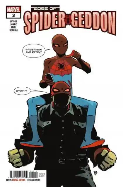 EDGE OF SPIDER-GEDDON #3 | MARVEL COMICS | 2018 | A | 1ST APP SPIDER BEN |  WANTED KEY ISSUES 🔑
