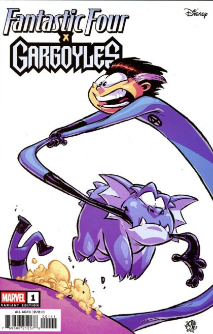 FANTASTIC FOUR/GARGOYLES #1 SKOTTIE YOUNG VARIANT | MARVEL | OCTOBER 2025