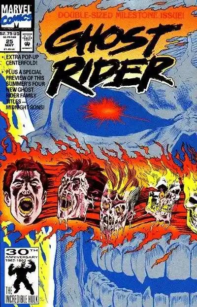 GHOST RIDER, VOL. 2 #25 | MARVEL COMICS | 1992 | A | 🔑 - Shortbox Comics