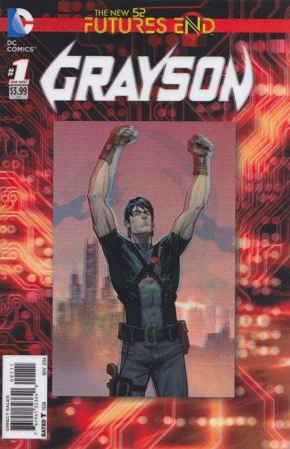 GRAYSON: FUTURES END #1 | DC COMICS | 2014 | 3D LENTICULAR COVER - Shortbox Comics