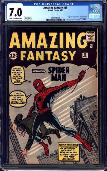 Example of a FN/VF 7.0 graded comic