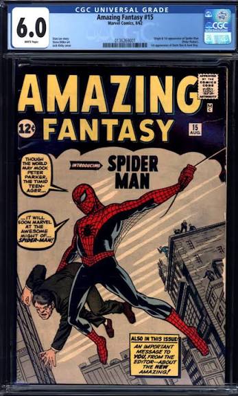Example of a FN 6.0 graded comic