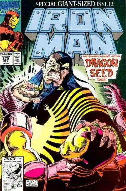 IRON MAN, VOL. 1 #275 | MARVEL COMICS | 1991 | A - Shortbox Comics