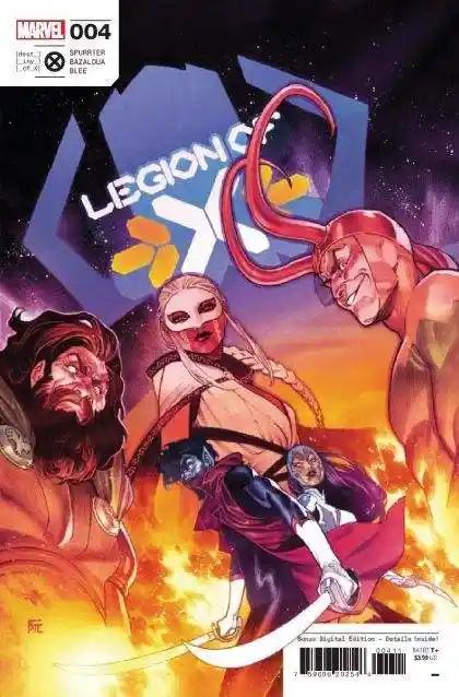 LEGION OF X #4 | MARVEL COMICS | 2022