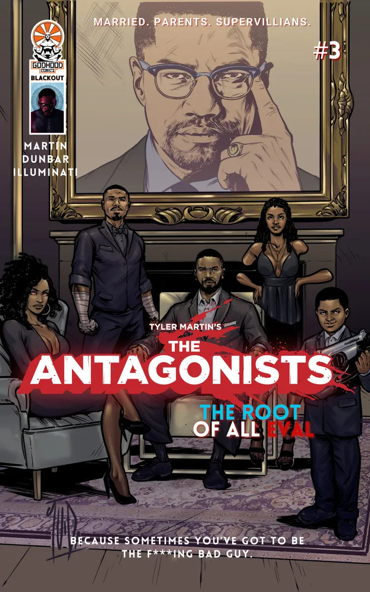 THE ANTAGONISTS #1 | GODHOOD COMICS | B